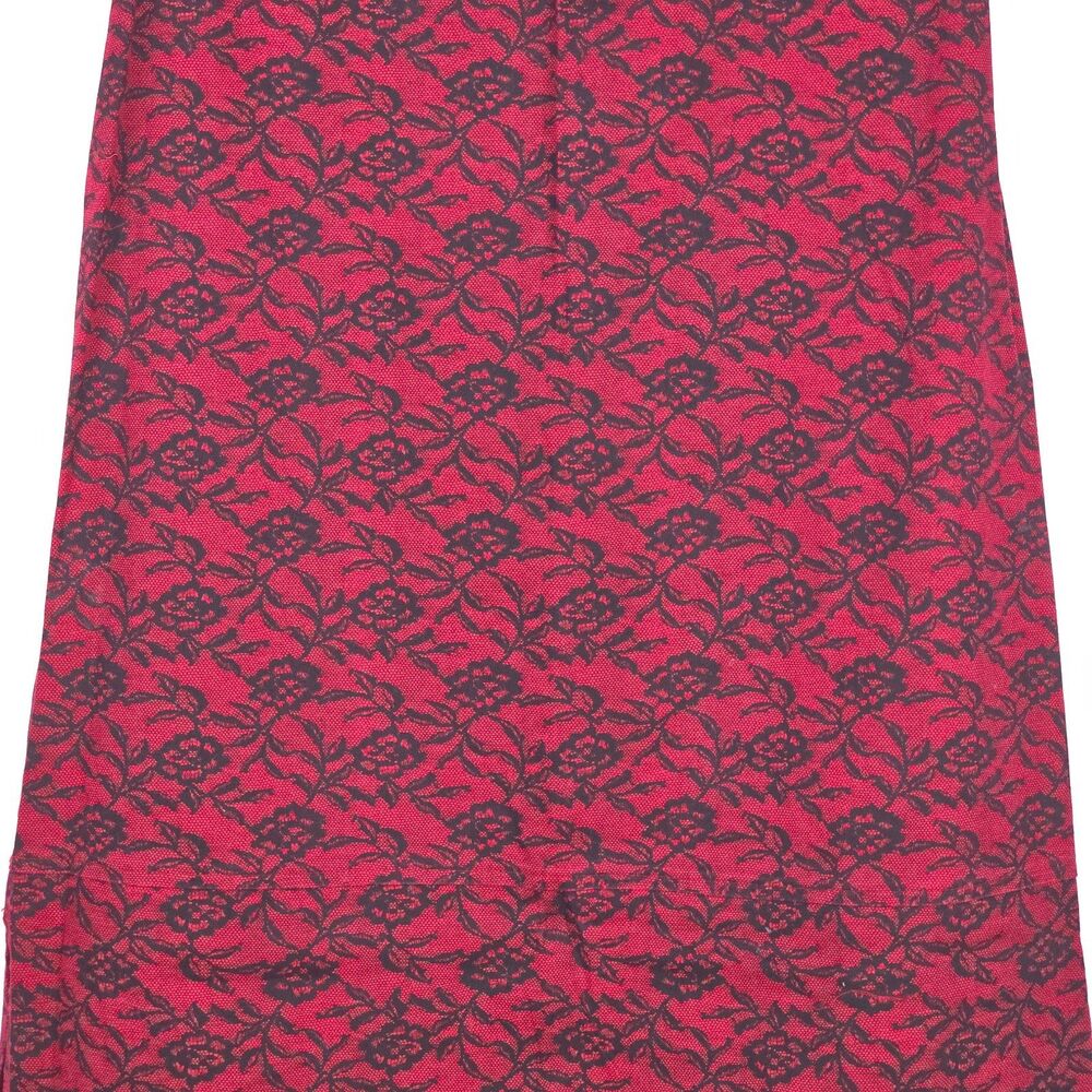TRACY EVANS Red Rose Lace Maxi Skirt Women's 9 Romantic Whimsygoth Coquette Girl - Picture 10 of 14